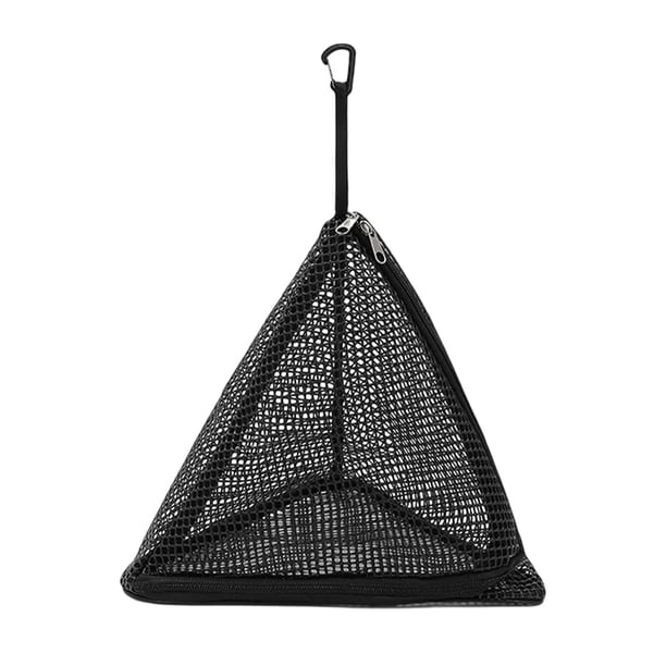 Red de almacenamiento para acampar colgante suntekmall Red de almacenamiento triangular plegable para exteriores para 30x30cm