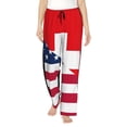 thumbnail image 1 of Balery USA Switzerland Pantalones de pijama para mujer, pijamas ultraligeros, pantalones de estar por casa-3X-Large, 1 of 6