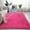 Hot Pink, variant on Carpet,Microfiber Mat Machine Washable Rugs For Parlor Bedroom Fluffy Shaggy Bedside Floor Dorm Grey Area Rug Soft Gray Fuzzy Non Slip Indoor Room Carpet For Family Kitchen Aesthetic