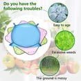 thumbnail image 3 of Joernso Gardening Pad 4 Corners Snap Buckle PVC Indoor Balcony Plants Soil Change Repotting Mat for Patio, 3 of 8