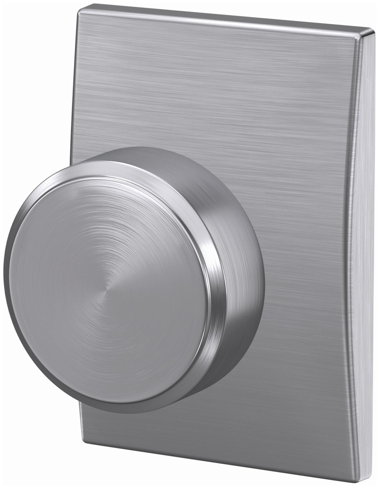 Schlage FC172SWA622CEN Custom Swanson Non-Turning Two-Sided Dummy Door Knob Set - Black