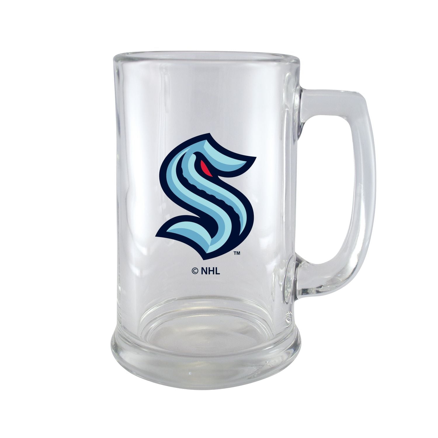 LICENCE OFFICIELLE LNH 15OZ BEER STEIN SEATTLE KRAKEN