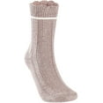 thumbnail image 5 of Lian LifeStyle Big Girl's Women's 5 Pairs Gorgeous Wool Blend Socks, Comfortable & Cozy | Durable & Breathable Crew Socks L1853 Size 6-9 5P5C-1, 5 of 9