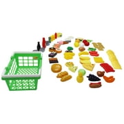 Kid Connection Play Food Basket, 100 Pieces, Toddler Toys