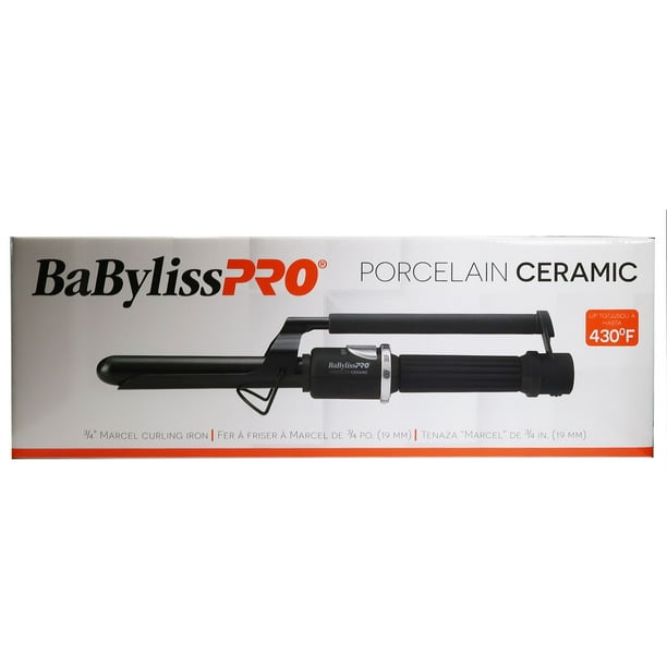 BaBylissPRO Carrera2 Professional Porcelain Ceramic Ionic 1900 Watts Hair Dryer BaByliss Pro Porcelain Ceramic Marcel Curling Iron 3 4 BP75MUC Walmart