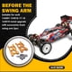 thumbnail image 4 of Frontal Coche Swing ARM Profesional Largo Tiempo Servicio Exquisito RC Suspensión Brazos Repuestos Reemplazo para 44575 144001 Oro 2 Piezas Inevent FN001433-03, 4 of 7