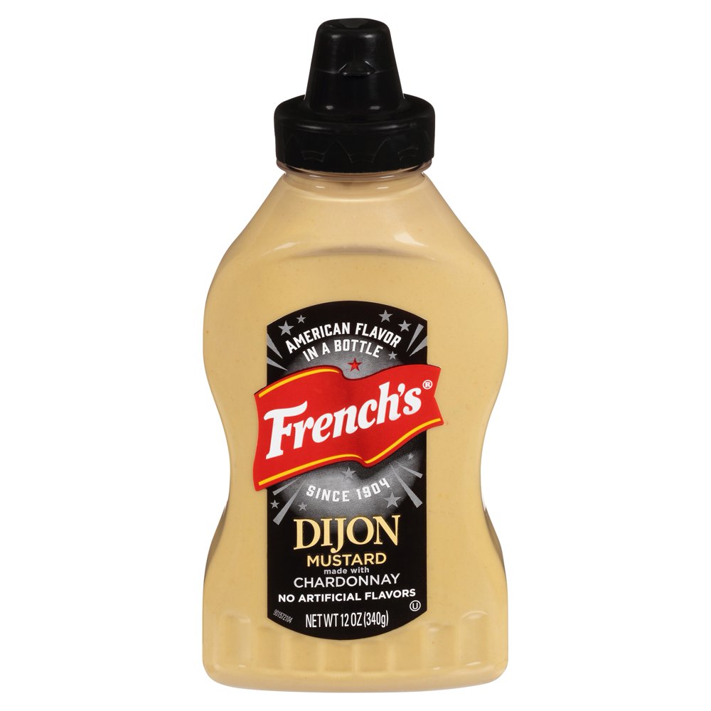 French's Chardonnay Dijon Mustard Squeeze Bottle, 12 oz