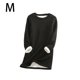 thumbnail image 3 of Qarigey Ropa interior térmica de algodón para mujer, Color sólido, reutilizable, lavable, de manga larga, para invierno y otoño, lencería cálida Prendas para la parte del cuerpo Negro METRO Qarigey AP013396-18, 3 of 6