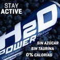 thumbnail image 3 of Bebida carbonatada H2O Power con yerba mate y guaraná sabor mora azul 355 ml, 3 of 4