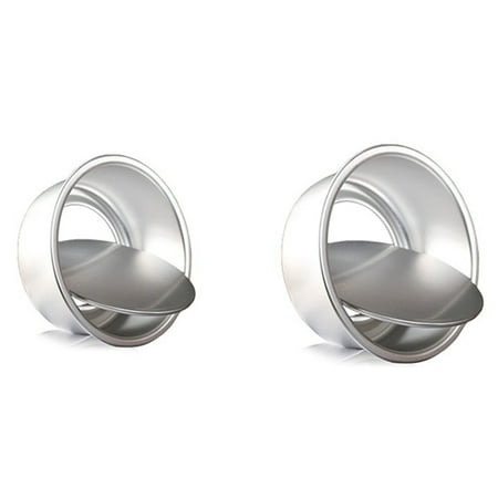 

Round Cake Mold Set Aluminum Alloy Cake Set Non Stick Baking Pans Cakes Mould Removable Bottom 4/6 Inch