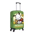 thumbnail image 3 of Cute Anime Cartoon Pochacco Travel Suitcase Protective Cover Trunk Case Washable Elastic Luggage Cover Fits Medium Suitcase Protector Baggage With Concealed Zipper Gifts, 3 of 5