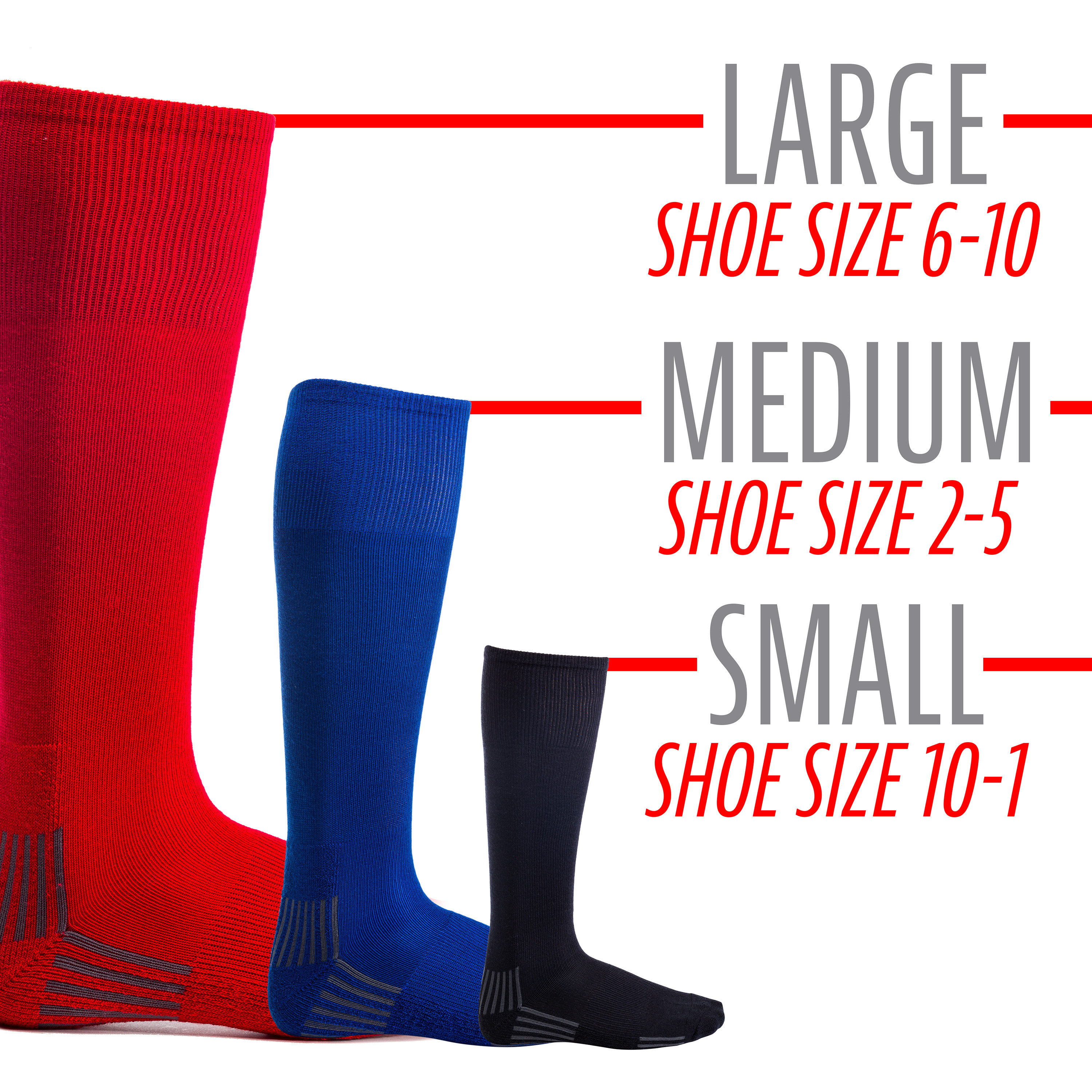 Franklin Sports Youth Baseball Athletic Socks Mid-Calf Durable Solid Ribbed Socks (Little Girls or Little Boys or Big Girls or Big Boys) 1 Pack