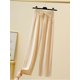 thumbnail image 1 of Pantalones holgados de verano para mujer, pantalones de pierna ancha negros hasta el tobillo de seda de hielo suave, pantalones de talle alto grises y caqui para mujer 2024, 1 of 5