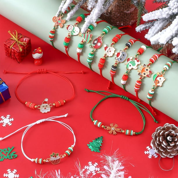 Pack De 12 Pulseras De Amistad Trenzadas Ajustables – Diseños De Unicornio, Corazón Y Arcoíris Para Niñas, Regalo De Cumpleaños