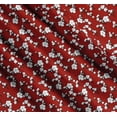 thumbnail image 3 of Soimoi Cotton Cambric Fabric Cotton Ball Floral Decor Fabric Printed Yard 56 Inch Wide, 3 of 7