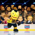 thumbnail image 6 of Bleacher Creatures Vegas Golden Knights Chance 10" Mascot Plush Figure (Gold Jersey), 6 of 6