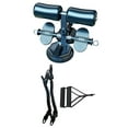 thumbnail image 4 of Sit up Bar Floor Kusrkot Equipo de Ejercicio Ajustable Negro con Cuerda, 4 of 8