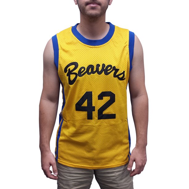 Scott Howard 42 Beavers Basketball Jersey Teen Wolf Costume 80s Movie