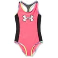 thumbnail image 2 of Under Armour Girls 1 PC Swimsuit, Cerise, 3T, 2 of 2