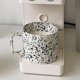 thumbnail image 5 of Taza de Cerámica Nórdica de 250ml, Vasos Punteados con Asa, Regalos para Parejas, Taza de Agua Minimalista, Regalos de Cumpleaños, Regalo de Navidad , oscuro BLESIY taza de café redonda, 5 of 8