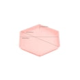 thumbnail image 3 of Hexagonal Plastic Plates, Reusable Lightweight Dinner Plates for Kitchen & Camping, Microwave & Dishwasher Safe, Elegant Plastic Plates for Kitchen Decor and Family Meals, 3 of 6