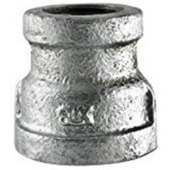 Mueller Streamline Reducing Coupling Galvanized Pipe Fitting - 1.5" x 1"