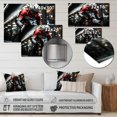 thumbnail image 4 of Designart "The Power of Pedals IV" Transportation Metal Wall Art, 4 of 5