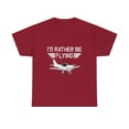 thumbnail image 2 of I'd Rather Be Flying Funny Airplane T-Shirt, 2 of 2