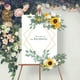 thumbnail image 5 of Guirnalda de Rosa Artificial Ramo Decorativo de Flores de Seda Enredadera Hecha a Mano Adecuada para Ceremonias Fiestas Casa, 5 of 9