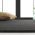 thumbnail image 5 of SAFAVIEH Loft Kalya Solid Machine Washable Area Rug, Black, 8' x 8' Round, 5 of 11
