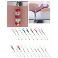 thumbnail image 2 of Acrylic Bead Adapter For Drinking Straw DIY Bead Straw Adapter Pendant, 2 of 20