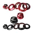 thumbnail image 3 of Greeniant Auriculares para bicicleta, rótula de bola de 44/56mm, tapas superiores selladas a prueba de herrumbre, auriculares cónicos, juego de cuencos Ciclismo Rojo Greeniant OD024540-02, 3 of 6