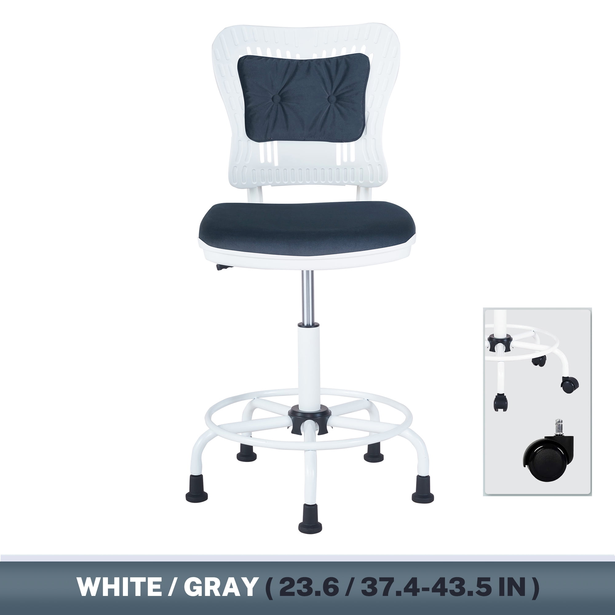 Office Desk Chair with Ergonomic Back, Seizeen Adults Teens Kids