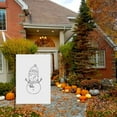 thumbnail image 4 of Welcome Winter Garden Flag for Outdoor - Decoration for House Front Door Farmhouse 28x40inch - Cute Cartoon Snowman House Decor - Durable Double Side Versatile Hanging Decoration, 4 of 6