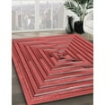 thumbnail image 2 of Ahgly Company Indoor Rectangle Patterned Bean Red Area Rugs, 3' x 5', 2 of 6