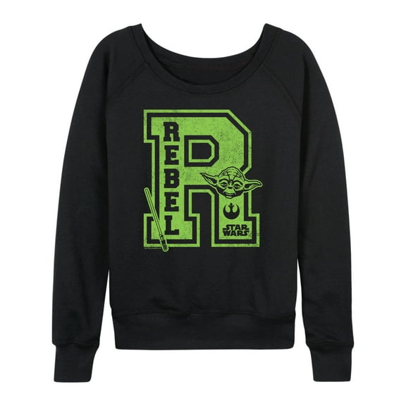 Star Wars - Collegiate Rebel - Women's French Terry Pullover Sweatshirt