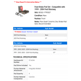 thumbnail image 2 of Front Brake Pad Set - Compatible with 1999 - 2004 Ford Mustang 2000 2001 2002 2003, 2 of 2