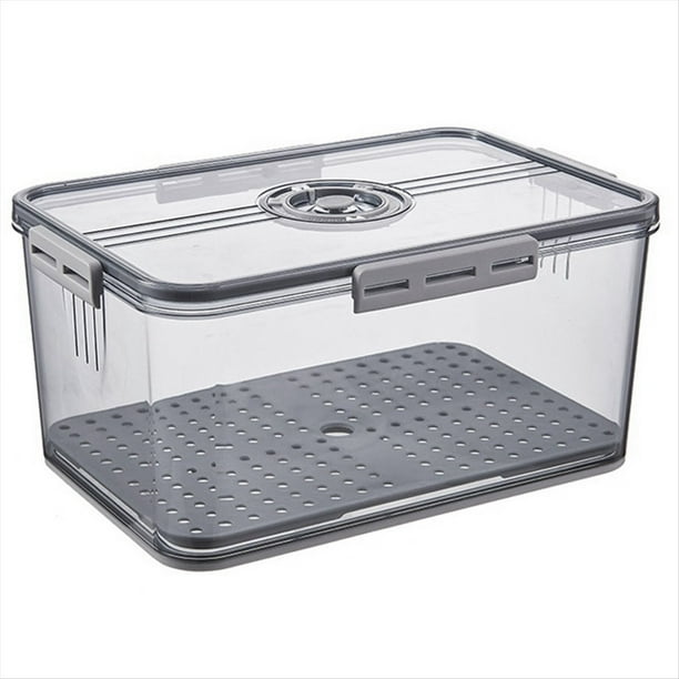 Caja de Pan Cajas de Pan HerméTicas para Mostrador de Cocina, Contenedor de Almacenamiento de Pan con Tapa, Soporte para Pan