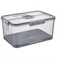 thumbnail image 1 of Caja de Pan Cajas de Pan HerméTicas para Mostrador de Cocina, Contenedor de Almacenamiento de Pan con Tapa, Soporte para Pan, 1 of 6