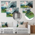 thumbnail image 4 of Designart "Cozy Countryside Rural Comfort" Lakehouse Metal Art Print, 4 of 5
