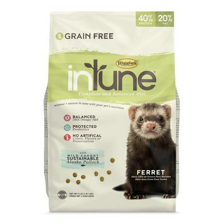 UPC: 0046706563159 | Higgins Premium Pet Foods HS56315 4 lbs Intune Complete & Balanced Diet for Ferrets