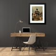 thumbnail image 4 of Gerard Donck 19x24 Black Modern Framed Museum Art Print Titled - An Egg Dealer (1635), 4 of 5