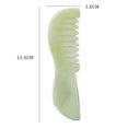 thumbnail image 3 of Peine De Jade Peine de Jade de dientes grandes, masajeador de cabeza Retro para el cuero cabelludo, herramienta de peine de Jade para evitar la pérdida de cabello Tmvgtek Cuidado Belleza, 3 of 3