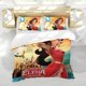 thumbnail image 5 of Elena de Avalor Conjunto de sábanas temático, trío de piezas, cómodo y amigable con la piel, diseño único, regalo de decoración para el hogar para familiares, amigos y fans, 90 cm * 190 cm, 5 of 6