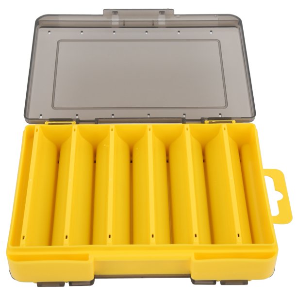 Caja de almacenamiento de señuelos Cajas de aparejos de pesca Accesorio de pesca Caja de señuelos Contenedor de señuelos de pesca Suministros de pesca para agua salada Agua ANGGREK Otros