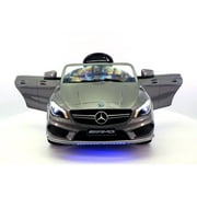 2020 LICENSED MERCEDES CLA45 AMG ELECTRIC KIDS RIDE-ON CAR,GIRLS&BOYS,2-5 YEARS,MP3 PLAYER,AUX INPUT,USB,RUBBER TIRES,PU LEATHER SEAT,LED BODY TRIM,12V BATTERY, PARENTAL REMOTE|GREY