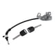 thumbnail image 1 of Cilindro de cerradura de puerta del lado izquierdo del conductor con cable con 2 llaves para Honda Fit 2009-2013 No.72185TF0G01 - Paquete de 3, 1 of 6