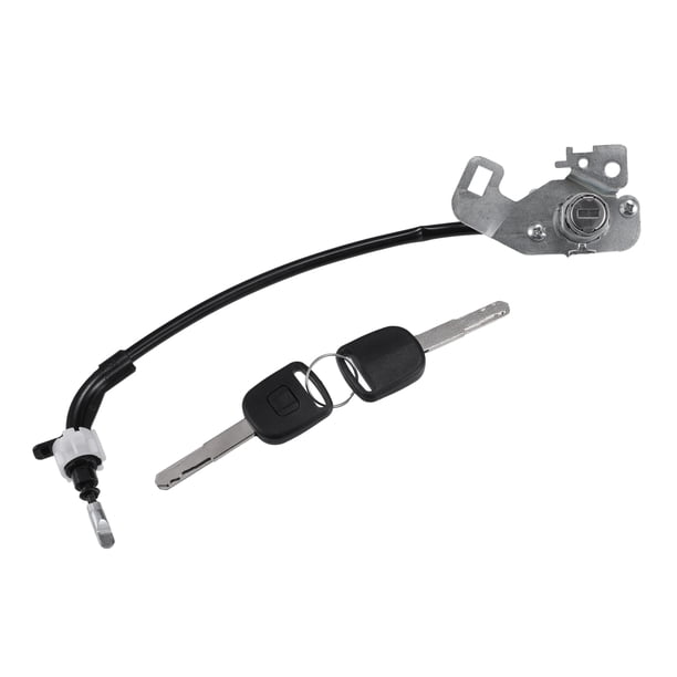 Cilindro de cerradura de puerta del lado izquierdo del conductor con cable con 2 llaves para Honda Fit 2009-2013 No.72185TF0G01 - Paquete de 3
