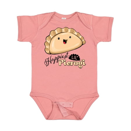 

Inktastic Happiest Lil Pierogi Boys or Girls Baby Bodysuit