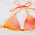thumbnail image 4 of Neinkie Ensemble Maillot de Bain pour Maillot de Bain Triangle Maillot de Bain Cravate String String, 4 of 7